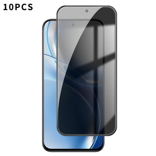 Kalebol High-Aluminum Screen-Printed Full-Coverage Black-Border Privacy Tempered Glass Film, For Realme P4R 5G, For Realme C100 5G, For Realme C100 4G, For Realme Narzo 100 Lite 5G, For Realme Neo8 5G, For Realme 16 5G, For Realme 16 Pro 5G