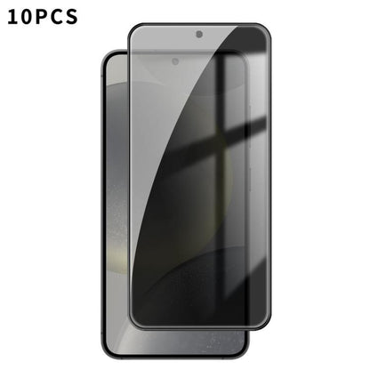 10pcs Kalebol High-Aluminum Screen-Printed Full-Coverage Black-Border Privacy Tempered Glass Film