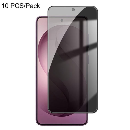 10 PCS/Pack Kalebol High-Aluminum Screen-Printed Full-Coverage Black-Border Privacy Tempered Glass Film, For Galaxy S27 Ultra 5G, For Galaxy S27 Pro 5G, For Galaxy S27 5G, For Galaxy S27+ 5G, For Galaxy S26+ 5G, For Galaxy S26 Edge 5G                  ...