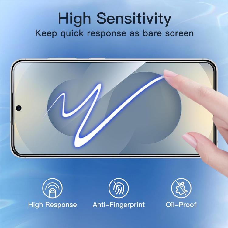 10pcs Kalebol High-Aluminum Screen-Printed Full-Coverage Black-Border Privacy Tempered Glass Film