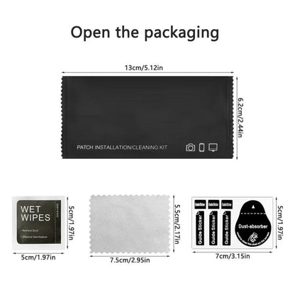 10pcs Kalebol High-Aluminum Screen-Printed Full-Coverage Black-Border Privacy Tempered Glass Film