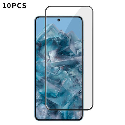 10pcs Kalebol High-Aluminum Screen-Printed Full-Coverage Anti-Fingerprint Black-Bordered HD Tempered Glass Film, For Google Pixel 11 Pro XL, For Google Pixel 11, For Google Pixel 11 Pro, For Google Pixel 10a, For Google Pixel 10 Pro XL                 ...