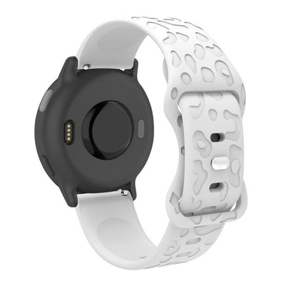 xDfind Leopard Print Silicone Watch Band, 18mm, 20mm, 22mm