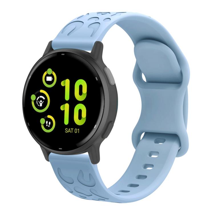 xDfind Leopard Print Silicone Watch Band, 18mm, 20mm, 22mm