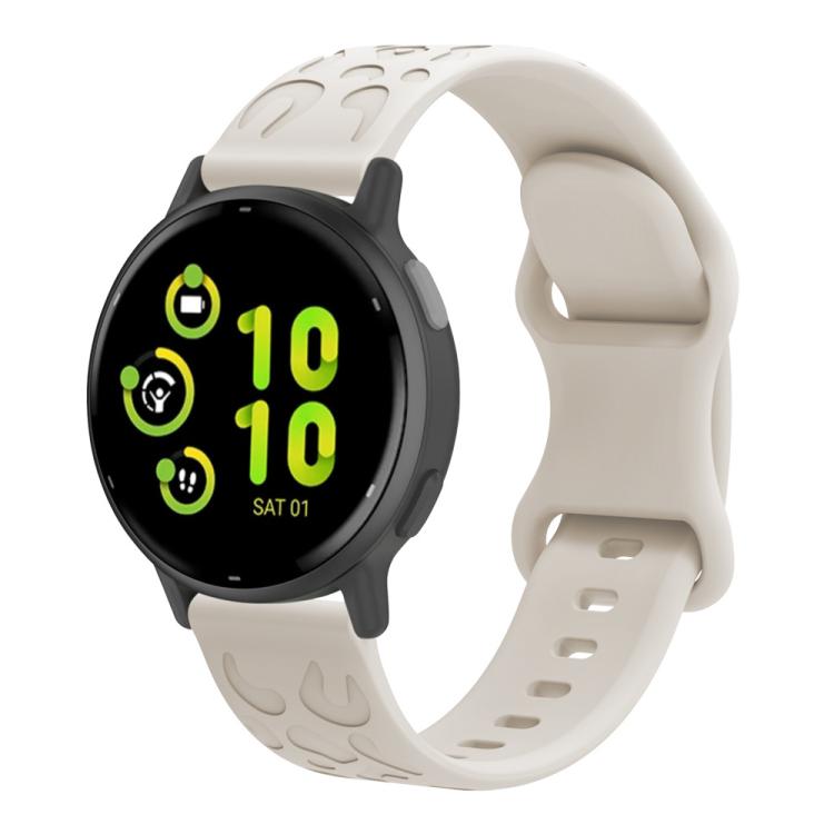 xDfind Leopard Print Silicone Watch Band, 18mm, 20mm, 22mm