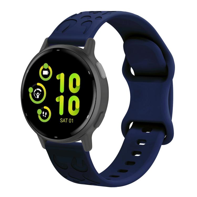 xDfind Leopard Print Silicone Watch Band, 18mm, 20mm, 22mm