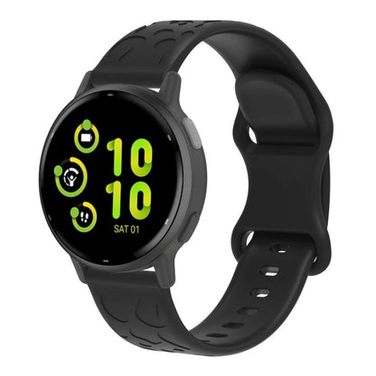 xDfind Leopard Print Silicone Watch Band, 18mm, 20mm, 22mm