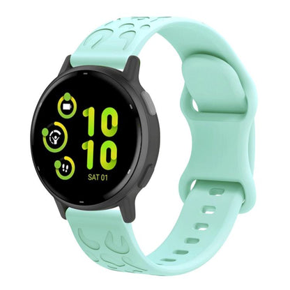 xDfind Leopard Print Silicone Watch Band, 18mm, 20mm, 22mm