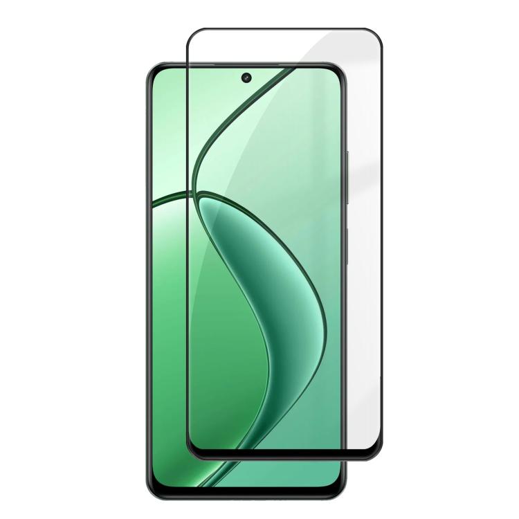 Kalebol High-Aluminum Screen-Printed Full-Coverage Anti-Fingerprint Black-Bordered HD Tempered Glass Film, For Realme P4R 5G, For Realme C100 5G, For Realme C100 4G, For Realme Narzo 100 Lite 5G, For Realme Neo8 5G, For Realme 16 5G, For Realme 16 Pro ...