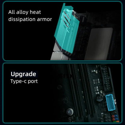ERYING ITX i5-12500H CPU Desktop Computer Motherboard