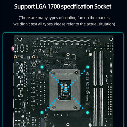 ERYING ITX i5-12500H CPU Desktop Computer Motherboard