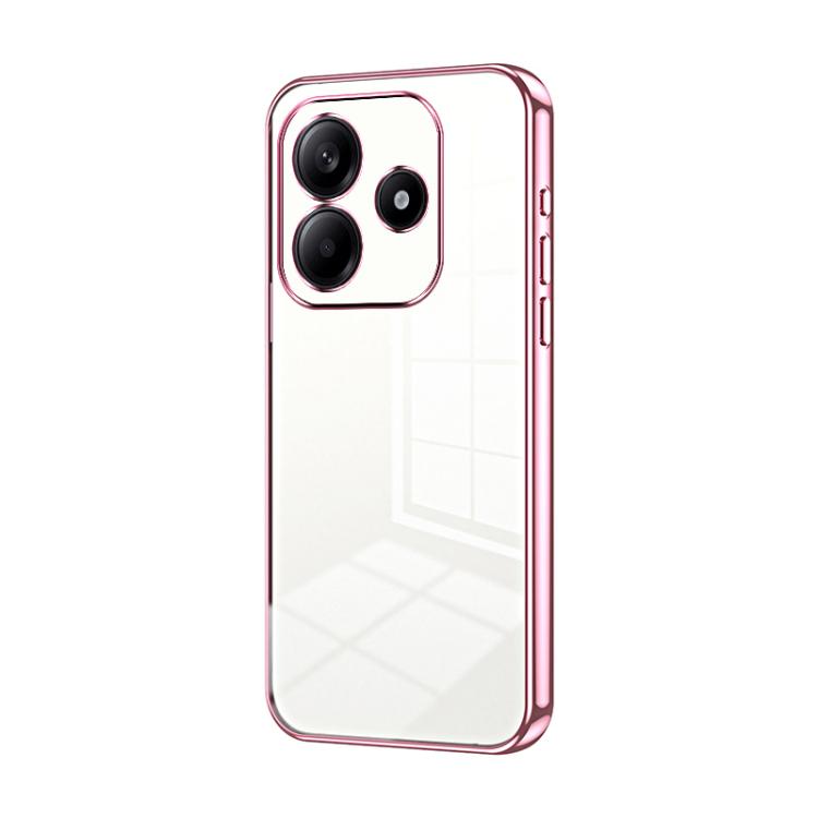 Transparent Plating Fine Hole Phone Case, For Redmi Turbo 5 Max / Poco X8 Pro Max, For Redmi Turbo 5 / Poco X8 Pro 5G, For Redmi K90 Pro Max / Poco F8 Ultra, For Redmi Note 15 Pro 4G Global 163.2mm, For Redmi K90 / Poco F8 Pro                          ...