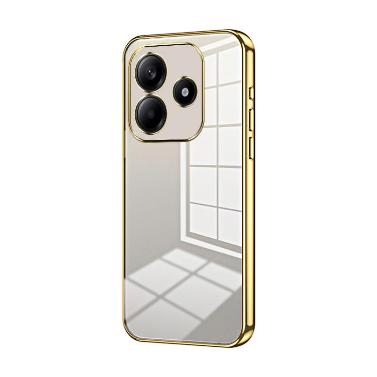 Transparent Plating Fine Hole Phone Case, For Redmi Turbo 5 Max / Poco X8 Pro Max, For Redmi Turbo 5 / Poco X8 Pro 5G, For Redmi K90 Pro Max / Poco F8 Ultra, For Redmi Note 15 Pro 4G Global 163.2mm, For Redmi K90 / Poco F8 Pro                          ...