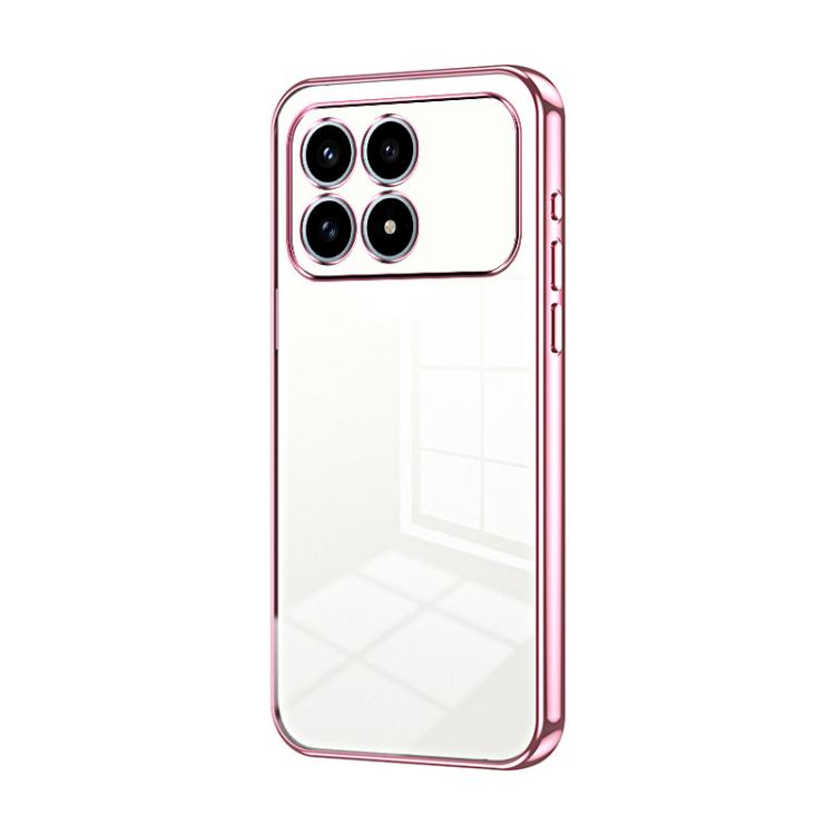 Transparent Plating Fine Hole Phone Case, For Redmi Turbo 5 Max / Poco X8 Pro Max, For Redmi Turbo 5 / Poco X8 Pro 5G, For Redmi K90 Pro Max / Poco F8 Ultra, For Redmi Note 15 Pro 4G Global 163.2mm, For Redmi K90 / Poco F8 Pro                          ...