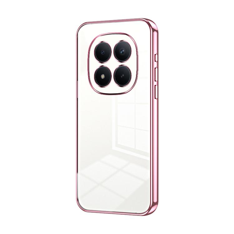 Transparent Plating Fine Hole Phone Case, For Redmi Turbo 5 Max / Poco X8 Pro Max, For Redmi Turbo 5 / Poco X8 Pro 5G, For Redmi K90 Pro Max / Poco F8 Ultra, For Redmi Note 15 Pro 4G Global 163.2mm, For Redmi K90 / Poco F8 Pro                          ...