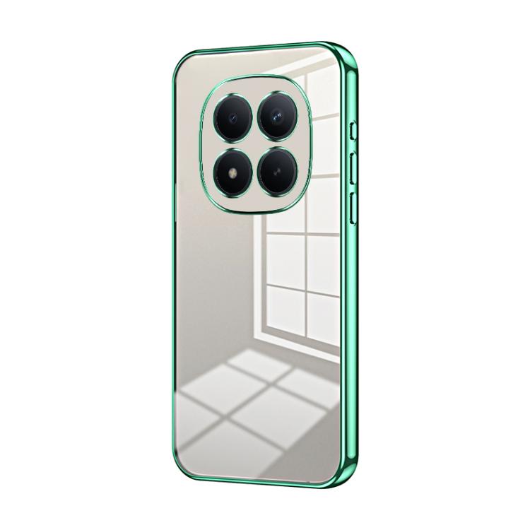 Transparent Plating Fine Hole Phone Case, For Redmi Turbo 5 Max / Poco X8 Pro Max, For Redmi Turbo 5 / Poco X8 Pro 5G, For Redmi K90 Pro Max / Poco F8 Ultra, For Redmi Note 15 Pro 4G Global 163.2mm, For Redmi K90 / Poco F8 Pro                          ...