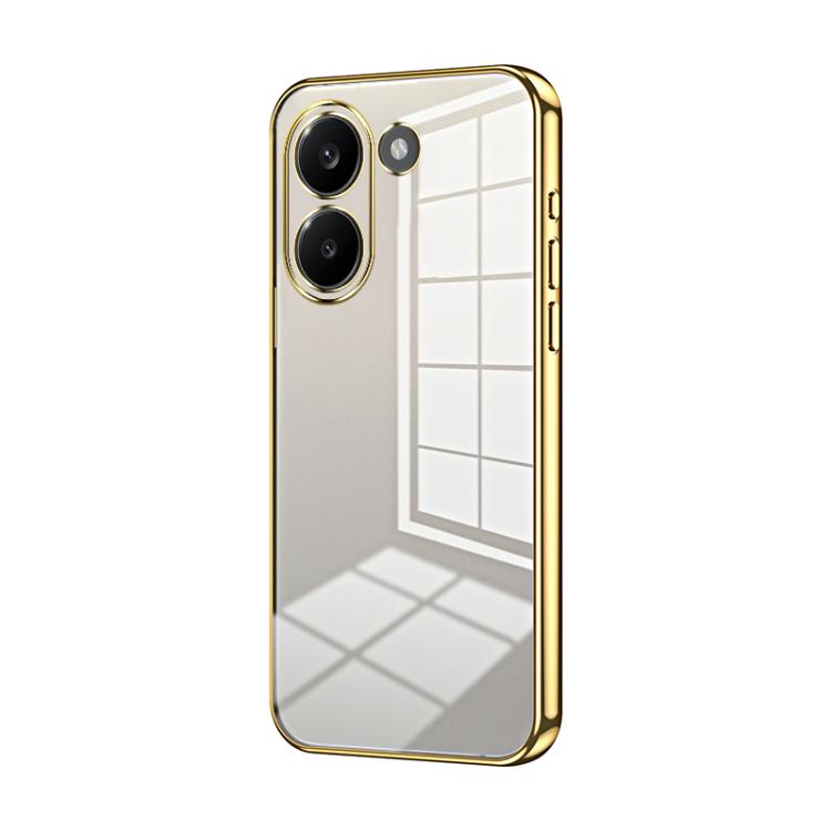 Transparent Plating Fine Hole Phone Case, For Redmi Turbo 5 Max / Poco X8 Pro Max, For Redmi Turbo 5 / Poco X8 Pro 5G, For Redmi K90 Pro Max / Poco F8 Ultra, For Redmi Note 15 Pro 4G Global 163.2mm, For Redmi K90 / Poco F8 Pro                          ...