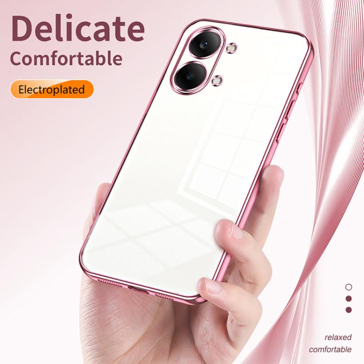 Transparent Plating Fine Hole Phone Case, For Redmi Turbo 5 Max / Poco X8 Pro Max, For Redmi Turbo 5 / Poco X8 Pro 5G, For Redmi K90 Pro Max / Poco F8 Ultra, For Redmi Note 15 Pro 4G Global 163.2mm, For Redmi K90 / Poco F8 Pro                          ...