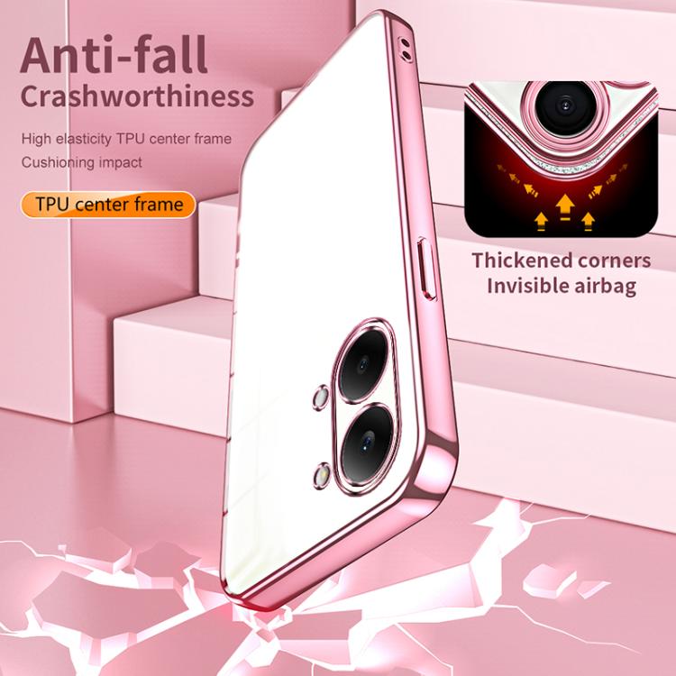 Transparent Plating Fine Hole Phone Case, For Redmi Turbo 5 Max / Poco X8 Pro Max, For Redmi Turbo 5 / Poco X8 Pro 5G, For Redmi K90 Pro Max / Poco F8 Ultra, For Redmi Note 15 Pro 4G Global 163.2mm, For Redmi K90 / Poco F8 Pro                          ...