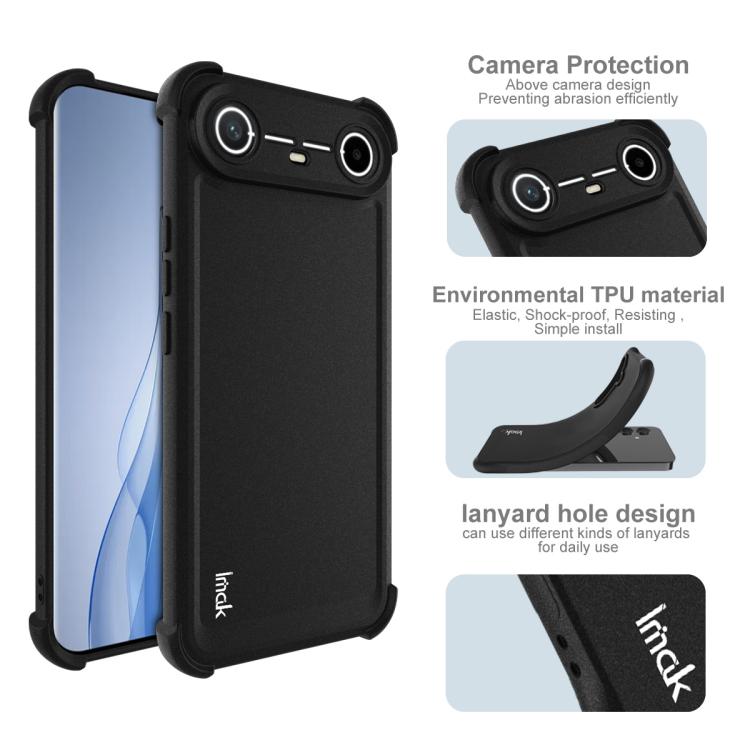 imak Shockproof Airbag TPU Phone Case, For Tecno Spark Slim / KM7k / Pova Slim 5G, For Tecno Camon 40 Pro 4G / CM6, For Tecno Camon 40 4G / CM5