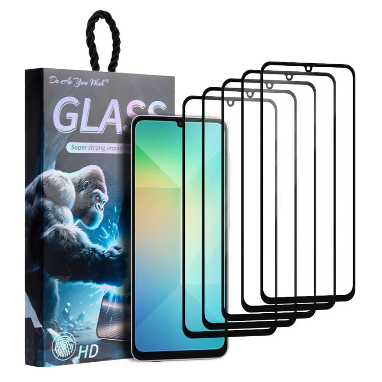 5pcs / Pack Do As You Wish Silk Screen Printed HD Tempered Glass Film, For Samsung Galaxy S26+ 5G, For Samsung Galaxy S26 Ultra 5G, For Samsung Galaxy S26 5G, For Samsung Galaxy A57 5G, For Samsung Galaxy A37 5G, For Samsung Galaxy S25 Edge 5G         ...