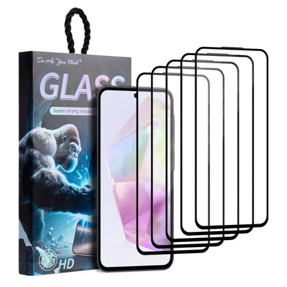 5pcs / Pack Do As You Wish Silk Screen Printed HD Tempered Glass Film, For Samsung Galaxy S26+ 5G, For Samsung Galaxy S26 Ultra 5G, For Samsung Galaxy S26 5G, For Samsung Galaxy A57 5G, For Samsung Galaxy A37 5G, For Samsung Galaxy S25 Edge 5G         ...