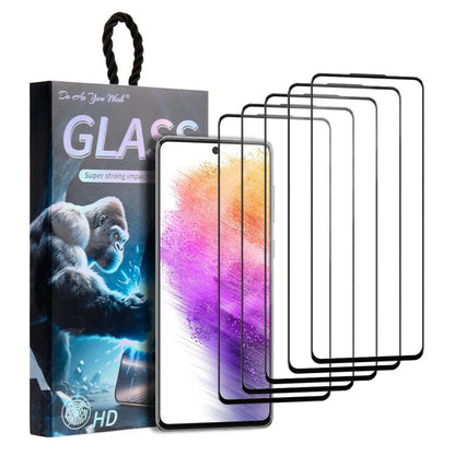 5pcs / Pack Do As You Wish Silk Screen Printed HD Tempered Glass Film, For Samsung Galaxy S26+ 5G, For Samsung Galaxy S26 Ultra 5G, For Samsung Galaxy S26 5G, For Samsung Galaxy A57 5G, For Samsung Galaxy A37 5G, For Samsung Galaxy S25 Edge 5G         ...