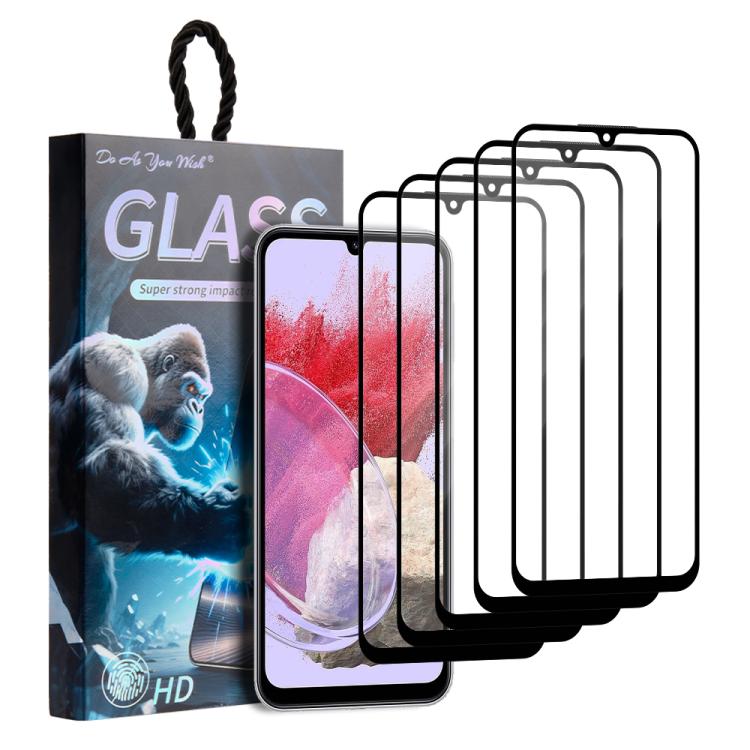 5pcs / Pack Do As You Wish Silk Screen Printed HD Tempered Glass Film, For Samsung Galaxy S26+ 5G, For Samsung Galaxy S26 Ultra 5G, For Samsung Galaxy S26 5G, For Samsung Galaxy A57 5G, For Samsung Galaxy A37 5G, For Samsung Galaxy S25 Edge 5G         ...