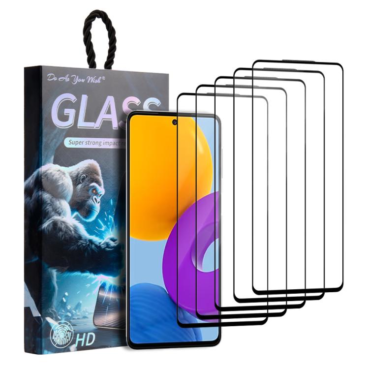 5pcs / Pack Do As You Wish Silk Screen Printed HD Tempered Glass Film, For Samsung Galaxy S26+ 5G, For Samsung Galaxy S26 Ultra 5G, For Samsung Galaxy S26 5G, For Samsung Galaxy A57 5G, For Samsung Galaxy A37 5G, For Samsung Galaxy S25 Edge 5G         ...