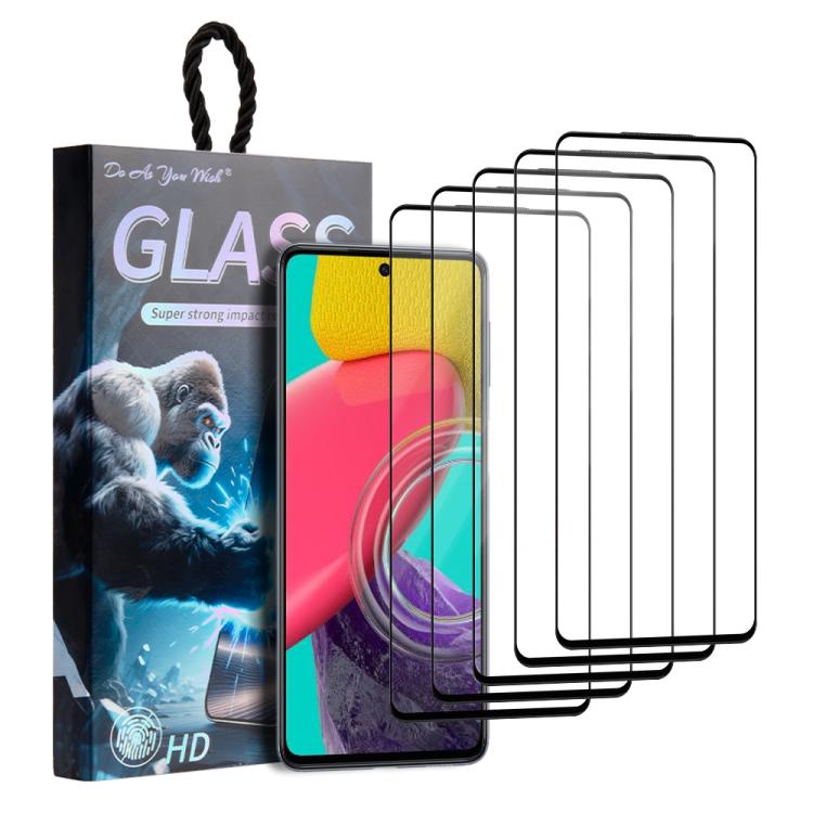5pcs / Pack Do As You Wish Silk Screen Printed HD Tempered Glass Film, For Samsung Galaxy S26+ 5G, For Samsung Galaxy S26 Ultra 5G, For Samsung Galaxy S26 5G, For Samsung Galaxy A57 5G, For Samsung Galaxy A37 5G, For Samsung Galaxy S25 Edge 5G         ...