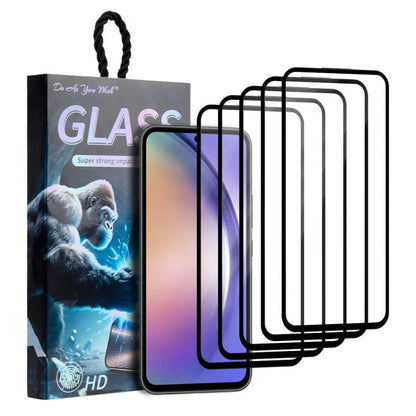 5pcs / Pack Do As You Wish Silk Screen Printed HD Tempered Glass Film, For Samsung Galaxy S26+ 5G, For Samsung Galaxy S26 Ultra 5G, For Samsung Galaxy S26 5G, For Samsung Galaxy A57 5G, For Samsung Galaxy A37 5G, For Samsung Galaxy S25 Edge 5G         ...