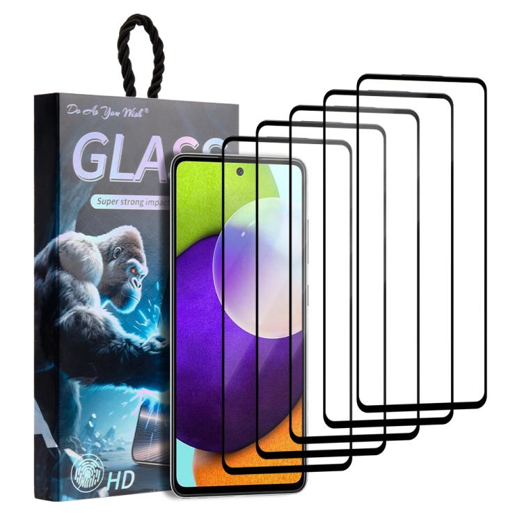 5pcs / Pack Do As You Wish Silk Screen Printed HD Tempered Glass Film, For Samsung Galaxy S26+ 5G, For Samsung Galaxy S26 Ultra 5G, For Samsung Galaxy S26 5G, For Samsung Galaxy A57 5G, For Samsung Galaxy A37 5G, For Samsung Galaxy S25 Edge 5G         ...