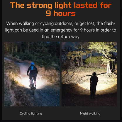 KT88 1.7 inch TFT Screen Outdoor Sports Smart Watch 3ATM Waterproof with Flashlight