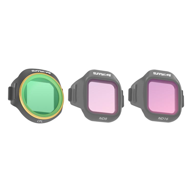 For DJI Mini 5 Pro Sunnylife Camera Lens Filter, CPL, MCUV, ND8, ND16, ND32, ND64, ND8PL, ND16PL, ND32PL, ND64PL, 3 in 1 Mixed Filter, 4 in 1 Mixed Filter, 4 in 1 ND, 4 in 1 NDPL, 6 in 1 Mixed Filter