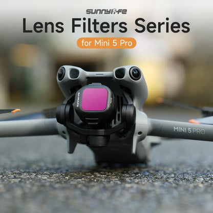 For DJI Mini 5 Pro Sunnylife Camera Lens Filter, CPL, MCUV, ND8, ND16, ND32, ND64, ND8PL, ND16PL, ND32PL, ND64PL, 3 in 1 Mixed Filter, 4 in 1 Mixed Filter, 4 in 1 ND, 4 in 1 NDPL, 6 in 1 Mixed Filter