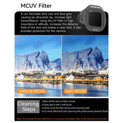 For DJI Mini 5 Pro Sunnylife Camera Lens Filter, CPL, MCUV, ND8, ND16, ND32, ND64, ND8PL, ND16PL, ND32PL, ND64PL, 3 in 1 Mixed Filter, 4 in 1 Mixed Filter, 4 in 1 ND, 4 in 1 NDPL, 6 in 1 Mixed Filter