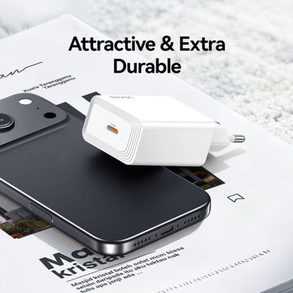 USAMS CC325 T69 PD 20W USB-C / Type-C Single Port Fast Charger, CC325