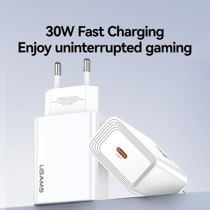 USAMS CC329 T69 PD 30W USB-C / Type-C Single Port Fast Charger, CC329