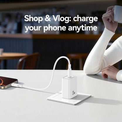 USAMS CC329 T69 PD 30W USB-C / Type-C Single Port Fast Charger, CC329