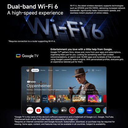 Original Xiaomi TV Stick 2nd Gen Quad Core Cortex-A55 4K Ultra HD Dual-Band WiFi6 Google TV Stick, Global Version with Google Play