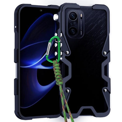 Trigger Design Hollow Metal Frame Phone Case with Lanyard, For Redmi K90 Pro Max / Poco F8 Ultra 5G, For Redmi K90 / Poco F8 Pro 5G, For Redmi Turbo 4 Pro, For Redmi Turbo 4, For Redmi K80 Pro, For Redmi K80, For Redmi K70 Ultra                        ...