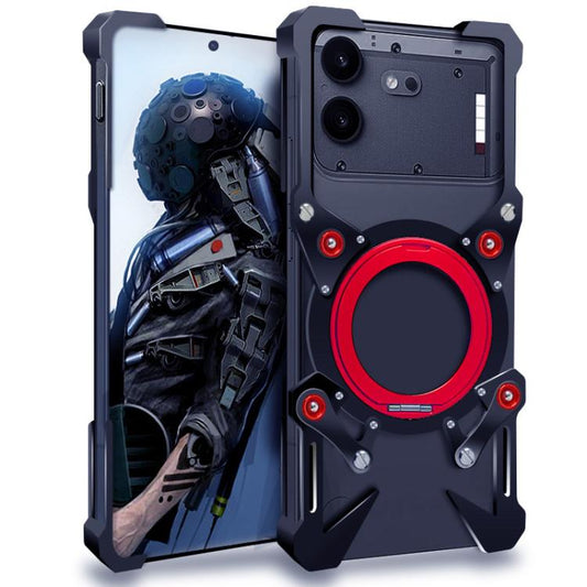 Rotating Bracket Hollow Metal Phone Case with Lanyard, For Nothing Phone 4b, For Nothing Phone 4a Pro, For Nothing Phone 4a, For Nothing Phone 3a Lite, For Nothing Phone 3, For Nothing CMF Phone 2 Pro, For Nothing Phone 3a, For Nothing Phone 3a Pro    ...