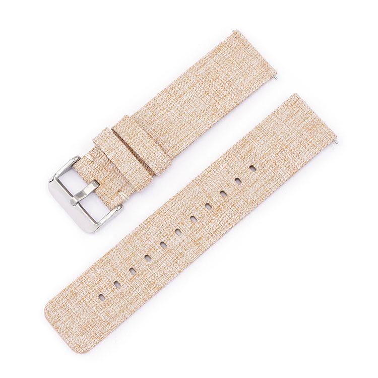 Stainless Steel Pin Buckle Nylon Woven Canvas Watch Band, 12mm, 14mm, 16mm, 18mm
