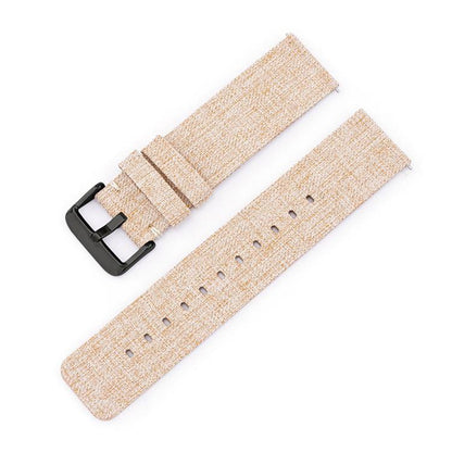 Stainless Steel Pin Buckle Nylon Woven Canvas Watch Band, 12mm, 14mm, 16mm, 18mm