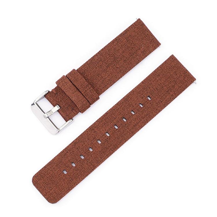 Stainless Steel Pin Buckle Nylon Woven Canvas Watch Band, 12mm, 14mm, 16mm, 18mm