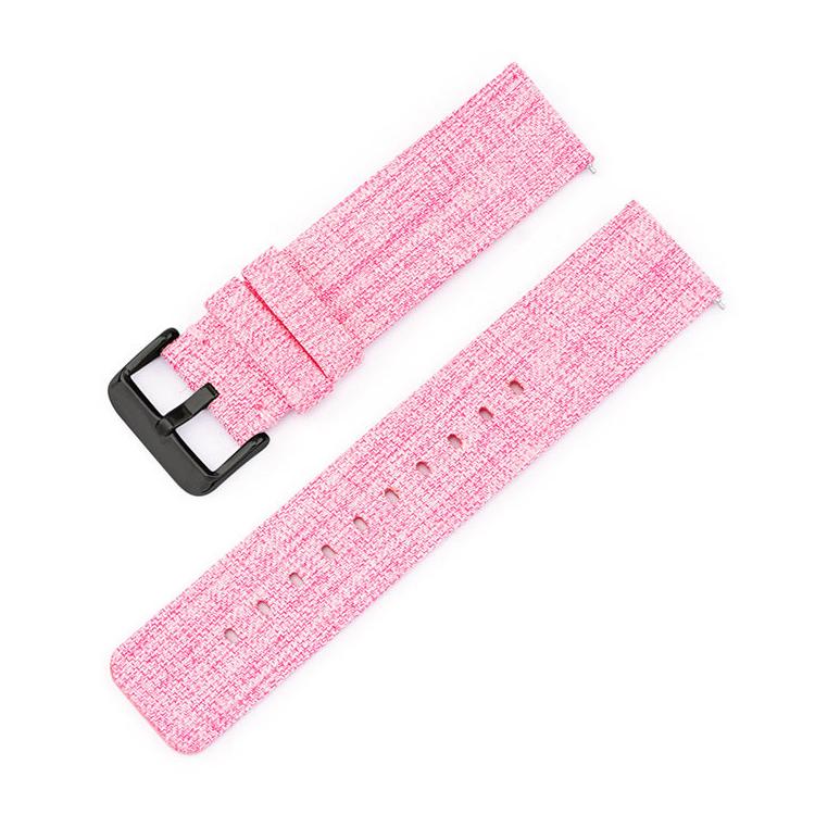 Stainless Steel Pin Buckle Nylon Woven Canvas Watch Band, 12mm, 14mm, 16mm, 18mm