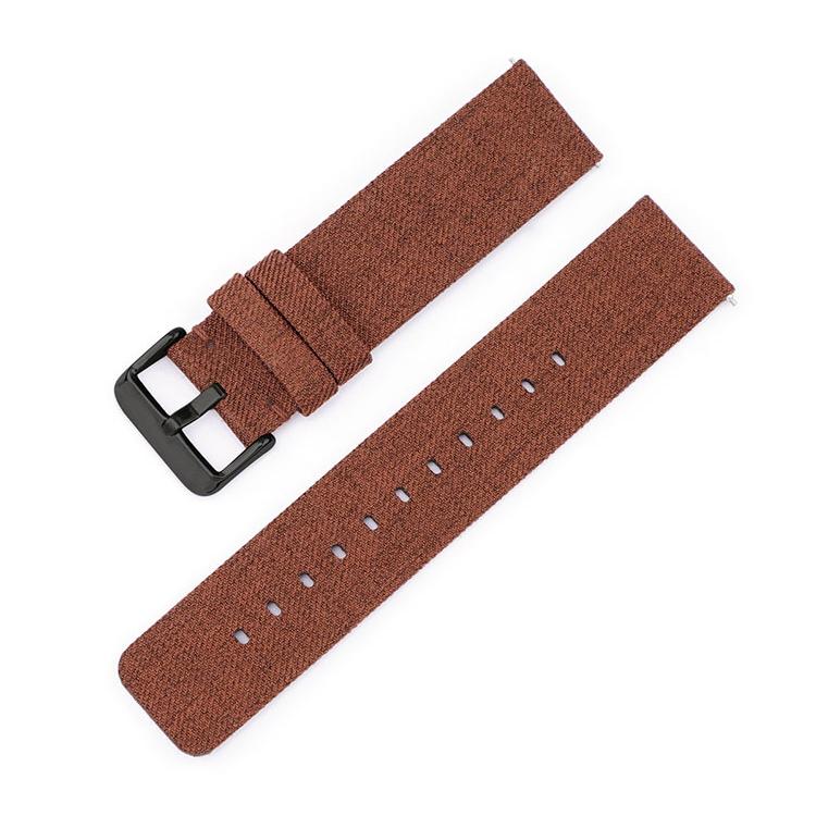 Stainless Steel Pin Buckle Nylon Woven Canvas Watch Band, 12mm, 14mm, 16mm, 18mm