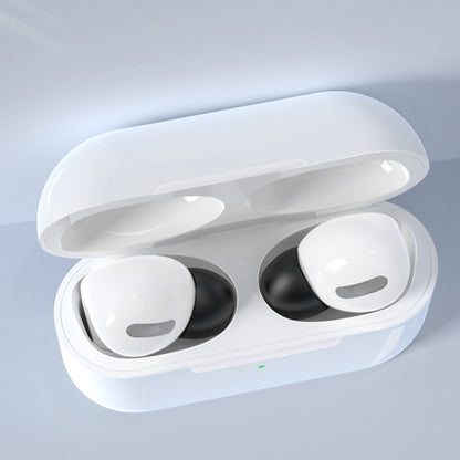12 PCS Wireless Earphone Replaceable Memory Foam Ear Cap Earplugs for AirPods Pro, with Storage Box, Memory Foam Grey
