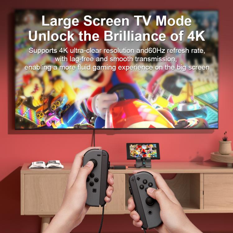 3 in 1 Type-C to HDMI + USB 3.0 + Type-C PD Charging Port Desktop Docking Station