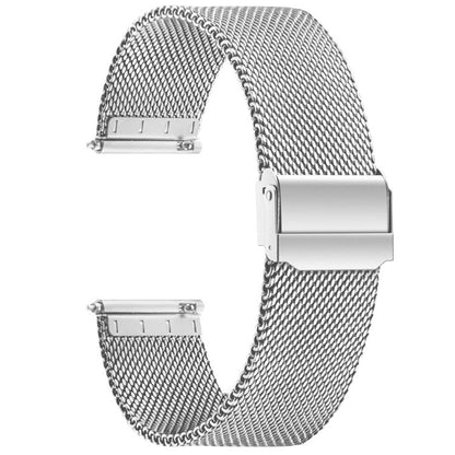 Milanese Buckle Stainless Steel Watch Band, 8mm, 10mm, 12mm, 13mm, 14mm, 15mm, 16mm, 17mm, 18mm, 19mm, 20mm, 21mm, 22mm, 24mm